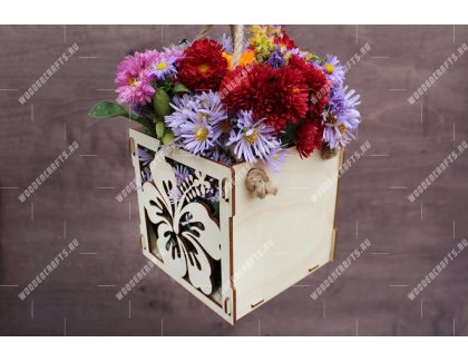 Коробка для цветов (1051)
