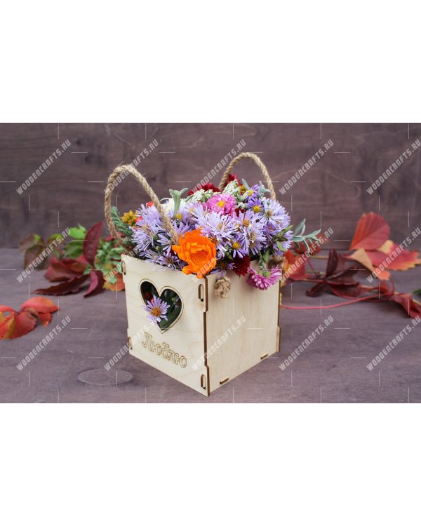 пакеты, коробочки для цветов
