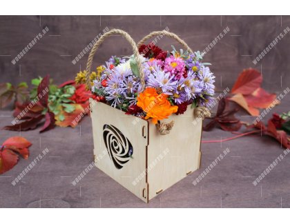 Коробка для цветов (1056)